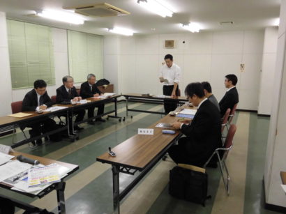 写真:平成30年度第1回伊勢市総合教育会議の様子