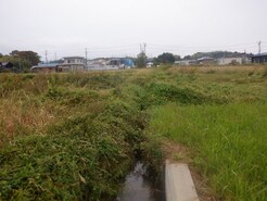 画像：鹿海排水路着手前