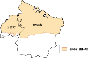 地図:都市計画区域