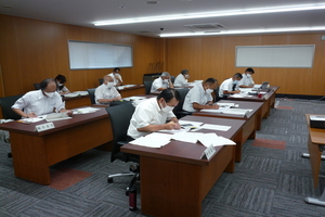 愛知県日進市のオンライン視察の様子の写真（2枚目）
