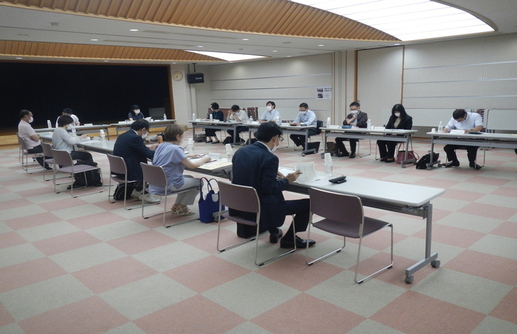 写真:令和5年度第1回伊勢志摩定住自立圏共生ビジョン懇談会の様子