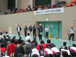 開会式の写真