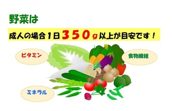 野菜をたっぷり食べよう動画へのリンク(外部リンク・新しいウインドウで開きます)