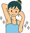 イラスト:脱毛