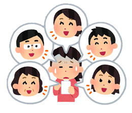 イラスト:SNS疲れ