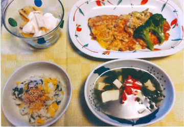 画像:朝から元気ごはん!!