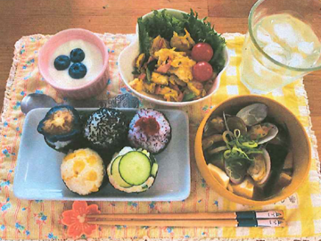 画像:カラフル五輪応援朝ごはん