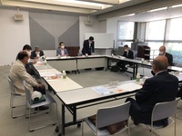 写真:会場での挨拶の様子