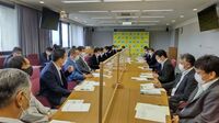 写真:会場での要望の様子