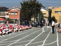 写真:会場での挨拶の様子