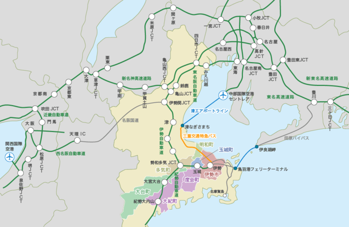 自家用車アクセス　地図