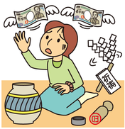 イラスト:霊感商法