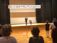 写真:会場での挨拶の様子