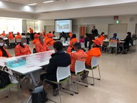 写真:会場での挨拶の様子