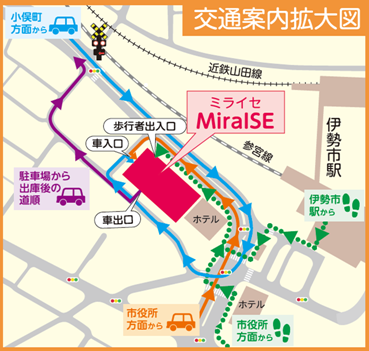 福祉総合支援センター（健康福祉ステーション）アクセス