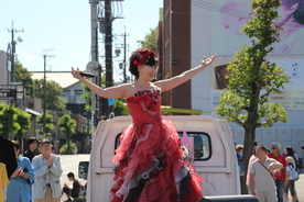写真 城エリナさんのイベント披露の様子