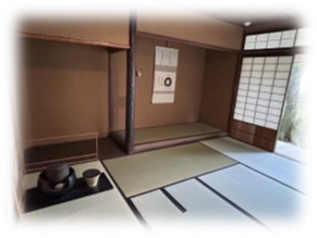 写真:伊勢河崎商人館茶室