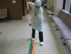 掃除の様子